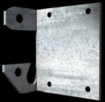 Drzk magnetu, materil ocel tl. 3mm